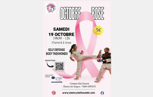 Samedi 19 octobre 2024  Oéparation Octobre Rose !!!!