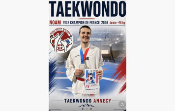 Noam Vice Champion de France 2026